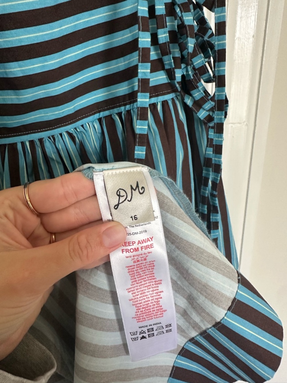Damson Madder Angelina Midi Dress - Picture 5 of 9